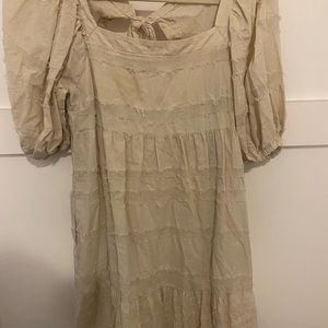 Cream Cotton Sundress